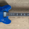 FOO FIGHTERS DAVE GROHL SIGNATURE PELHAM BLUE GIBSON GUITAR SIGNED