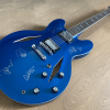 FOO FIGHTERS DAVE GROHL SIGNATURE PELHAM BLUE GIBSON GUITAR SIGNED - Image 2