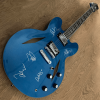 FOO FIGHTERS DAVE GROHL SIGNATURE PELHAM BLUE GIBSON GUITAR SIGNED - Image 3