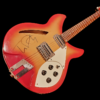 ORIGINAL TOM PETTY SUNRISE RICKENBACKER GUITAR SIGNED - Image 2