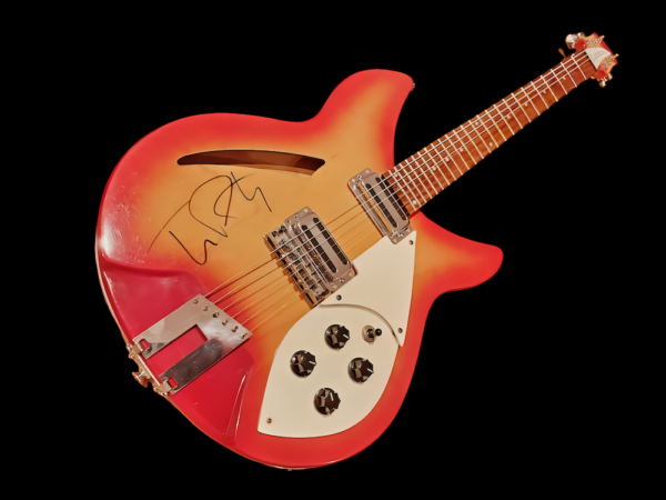 ORIGINAL TOM PETTY SUNRISE RICKENBACKER GUITAR SIGNED - Image 2