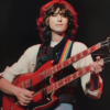 LED ZEPPELIN EPIPHONE CHERRY DOUBLENECK GUITAR SIGNED, IAS CERTIFIED - Image 4