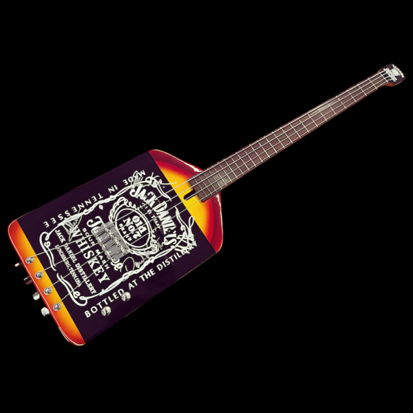 Van Halen Michael Anthony Jack Daniels Bass Guitar Signed - Image 2