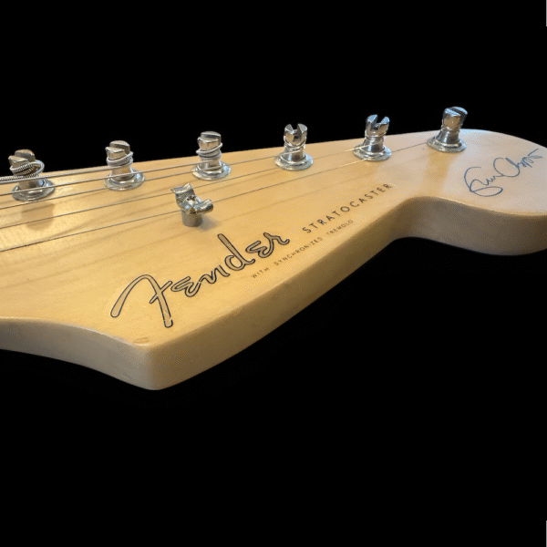 ERIC CLAPTON EBONY SIGNATURE FENDER STRATOCASTER GUITAR SIGNED - Image 3