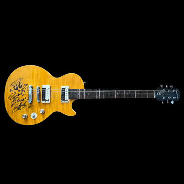 Guns N' Roses Slash Signature Epiphone Guitar Signed