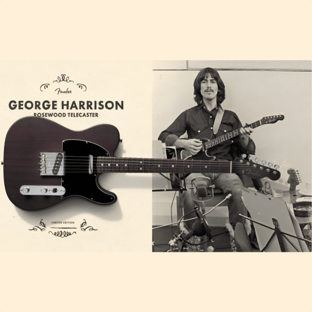 The Beatles George Harrison Fender Telecaster Signed, COA - Image 5