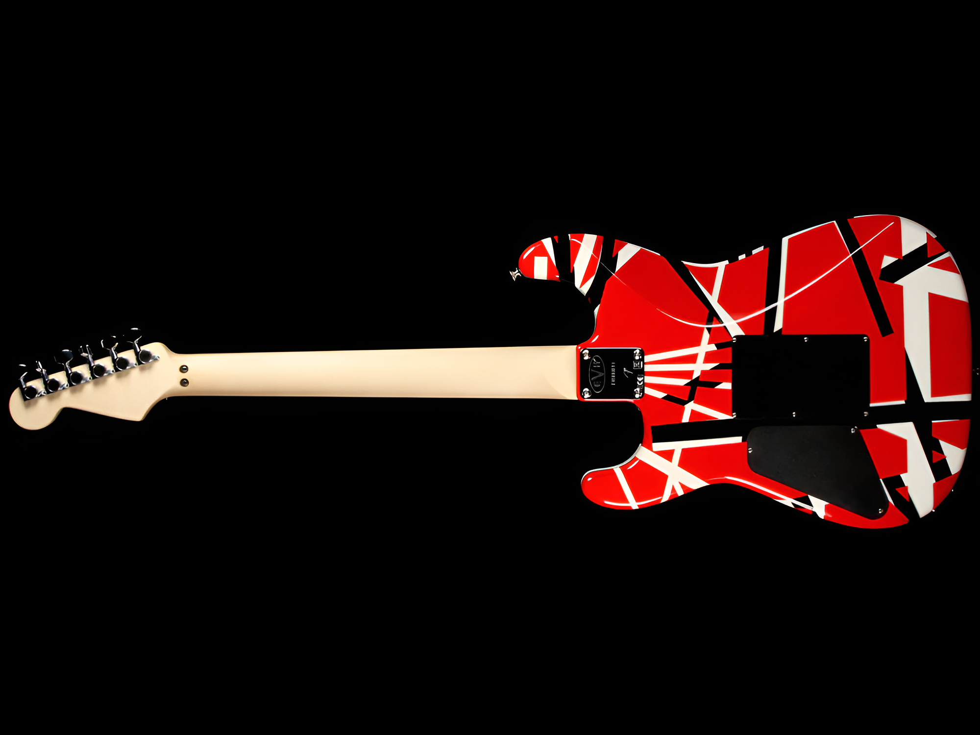 THE SAN BERNARDINO RELIC: 2015 VAN HALEN FULL-BAND SIGNED STRIPED SERIES - Image 3